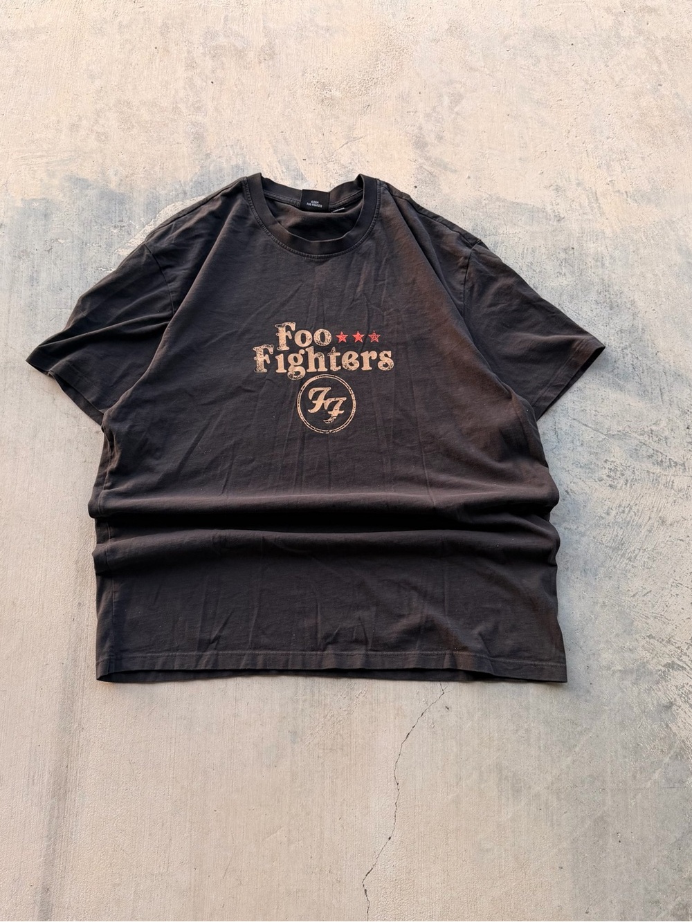 Foo Fighters 2024 tour band Short Sleeve Graphic Tee - Black